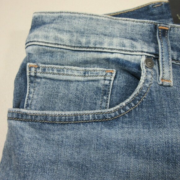 Silver Jeans mens medium wash distressed Eddie Relaxed tapered 42x30 NWT - Picture 3 of 11